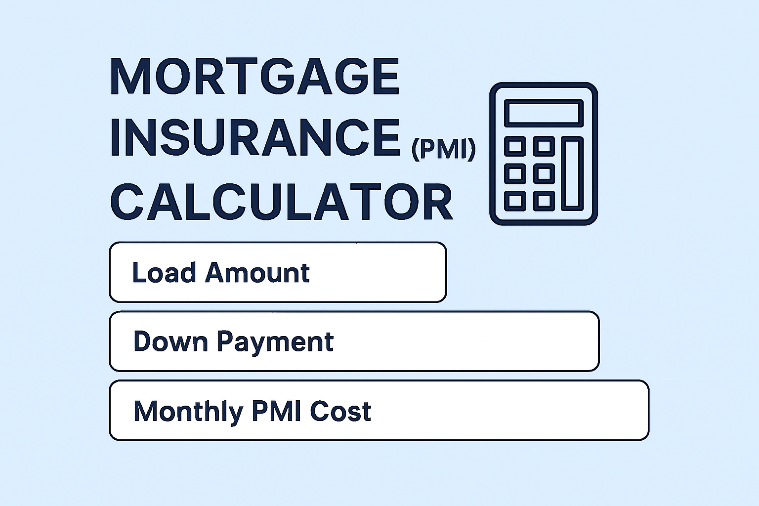 mortgage payment calculator, mortgage calculator, monthly mortgage payment, mortgage payment breakdown, mortgage payment estimate, principal and interest, PMI, loan calculator, mortgage payment with taxes, home loan calculator, home mortgage calculator, mortgage payment pie chart