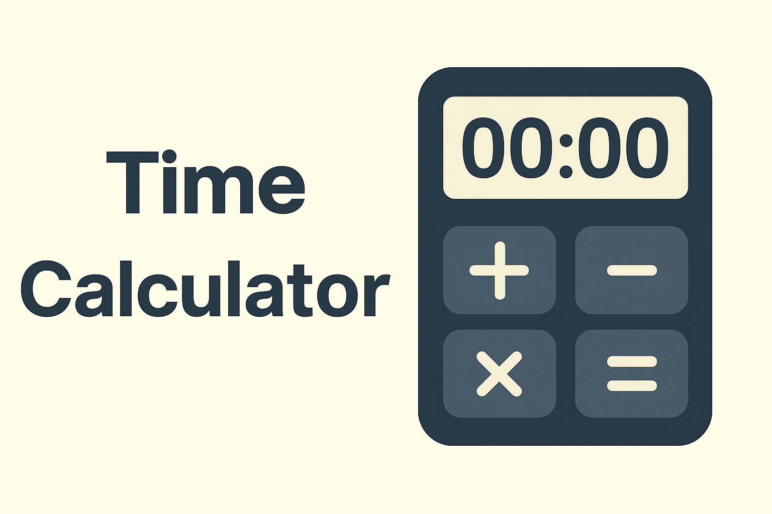online time calculator, add time calculator, subtract time calculator, time difference calculator, time duration calculator, date and time calculator, work hours calculator, time addition tool, time subtraction calculator