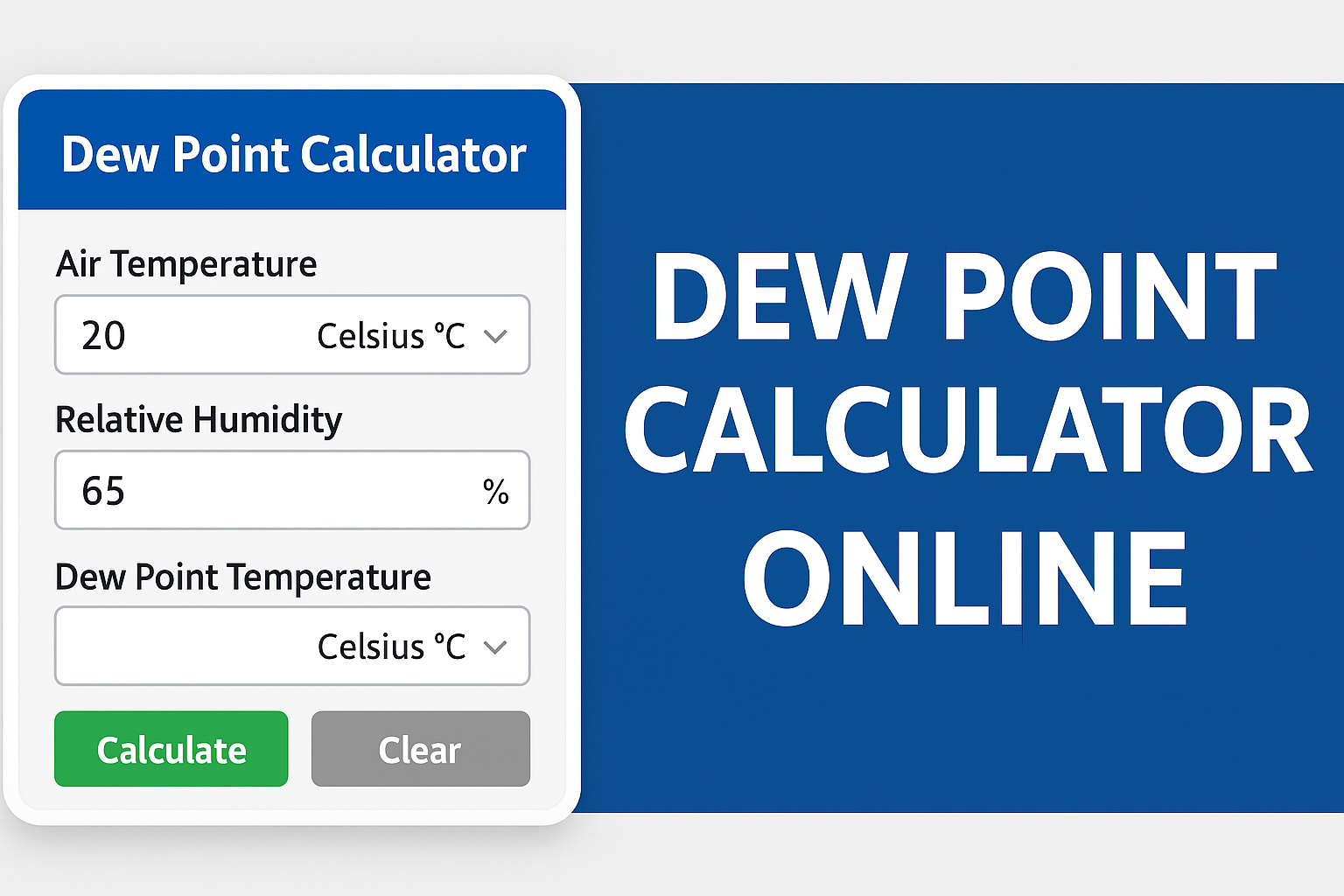 Dew Point Calculator