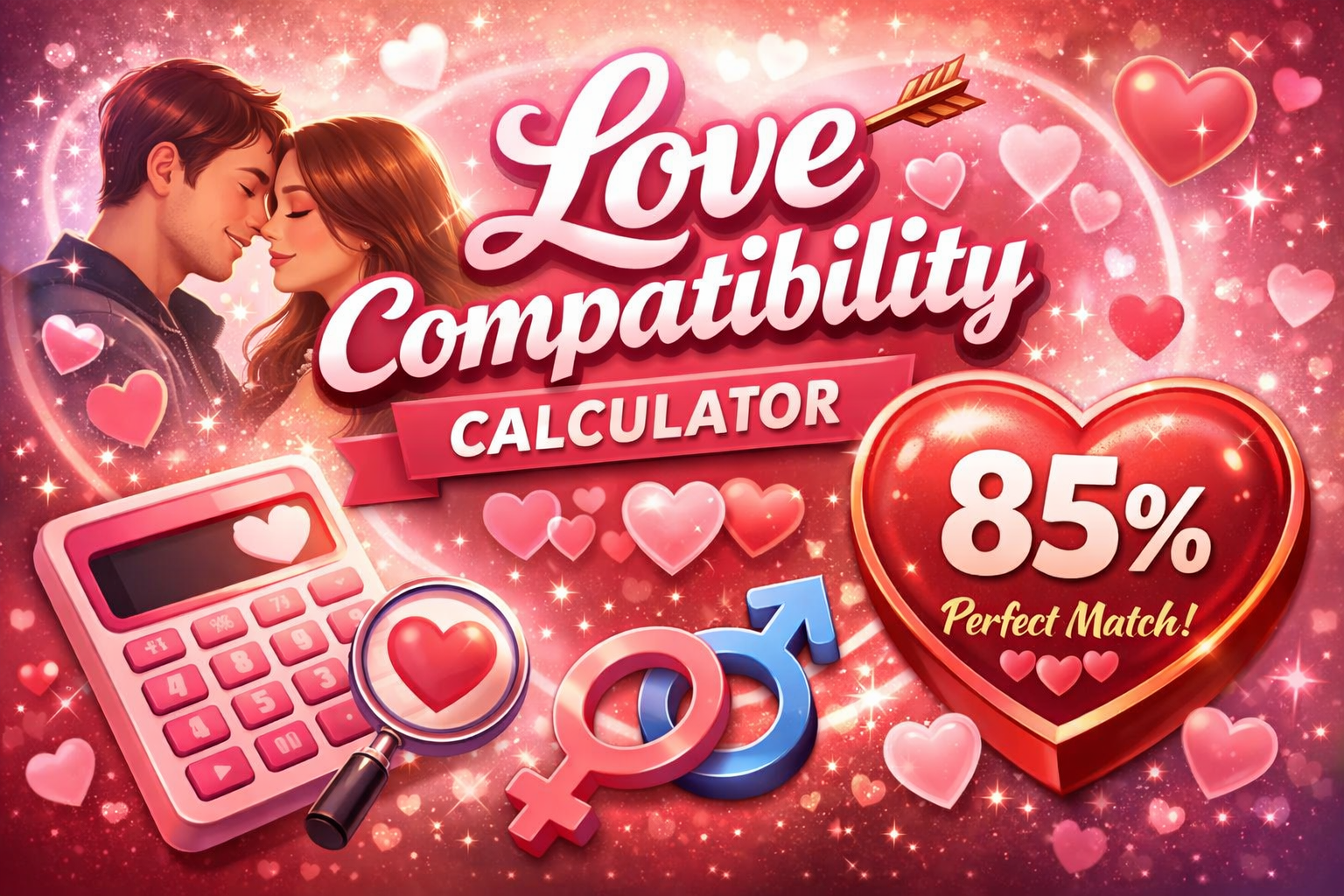 love compatibility calculator, love calculator online, relationship match calculator, name compatibility test, love percentage calculator, crush compatibility, couple match test, free love calculator